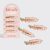Cherry Print Creaseless Clips 4pc Set