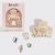 KitschPop️ Cloud Clip & Charms in Pearlized Cream
