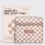 Terracotta Checker XL Hair Towel Wrap