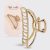 Gold Metal Claw Clip